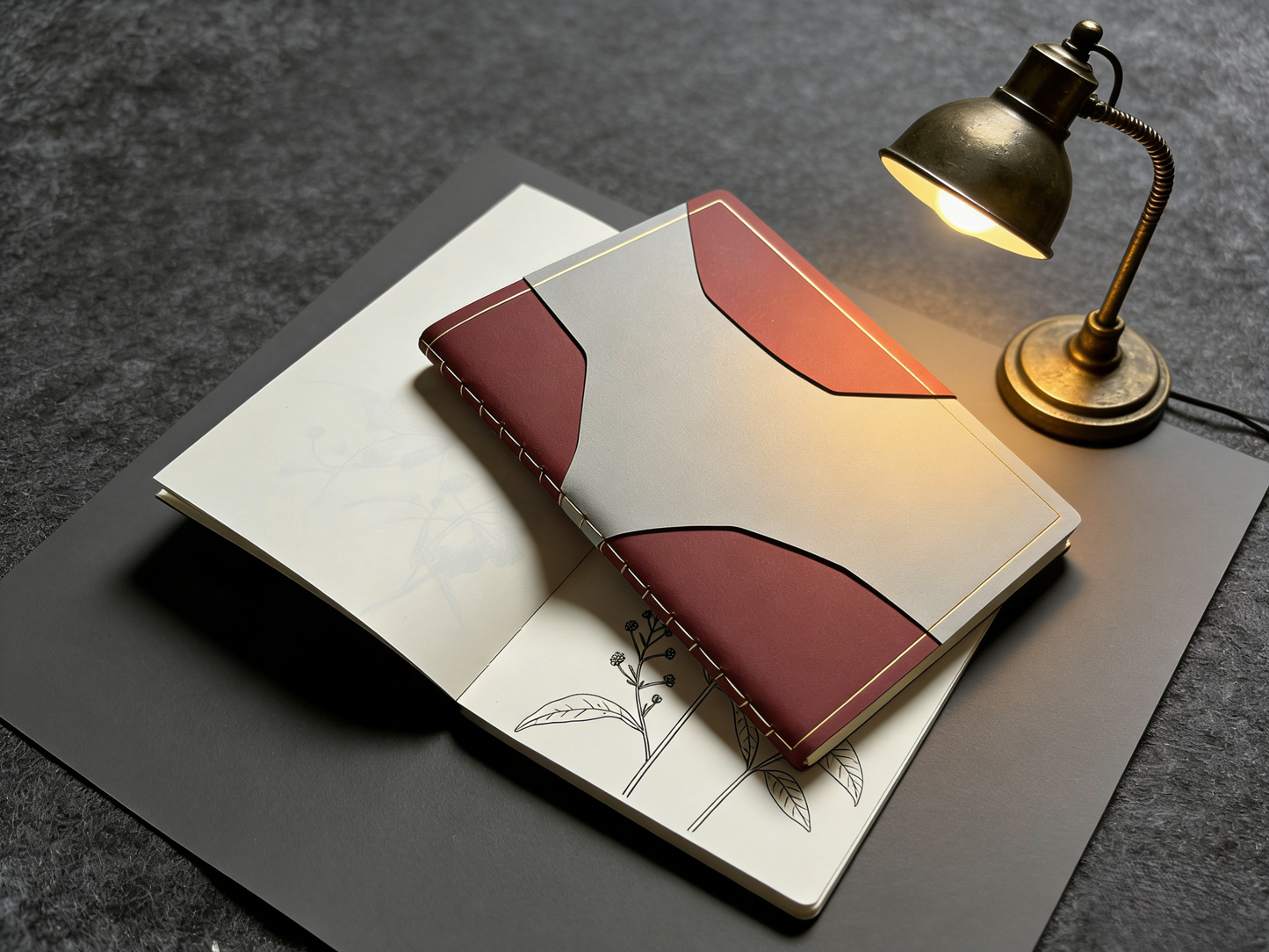 Minimalist Handcrafted Notebook