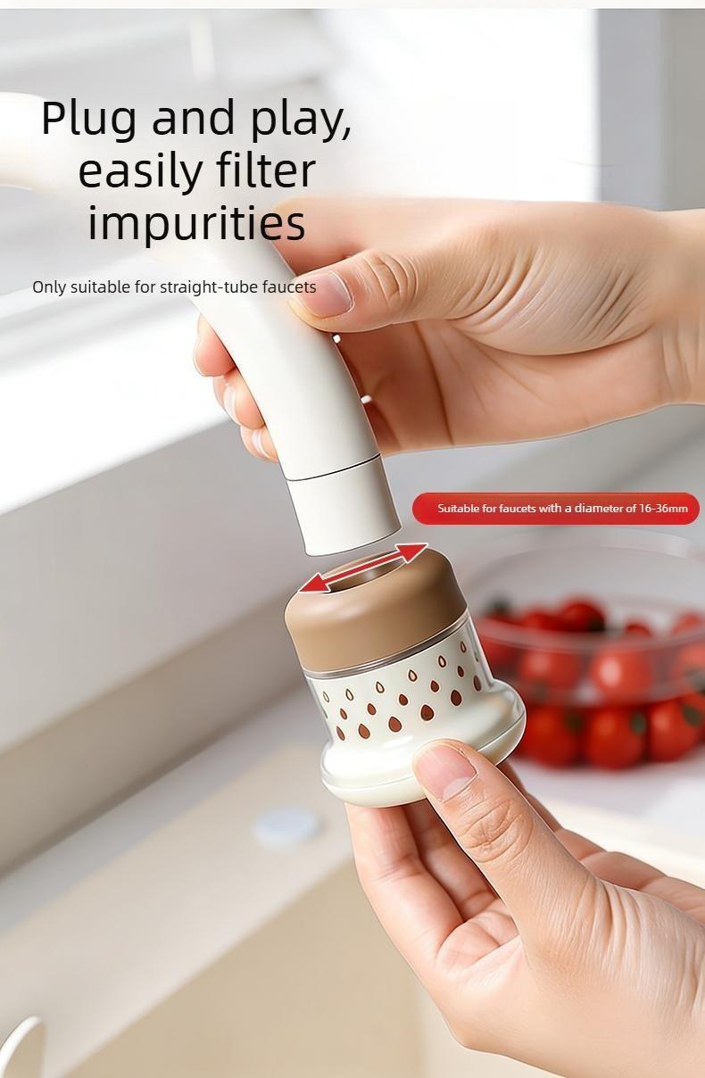 🚰 Hosday® Rotatable Multi-Layer Faucet Water Filter &amp; Splash Guard