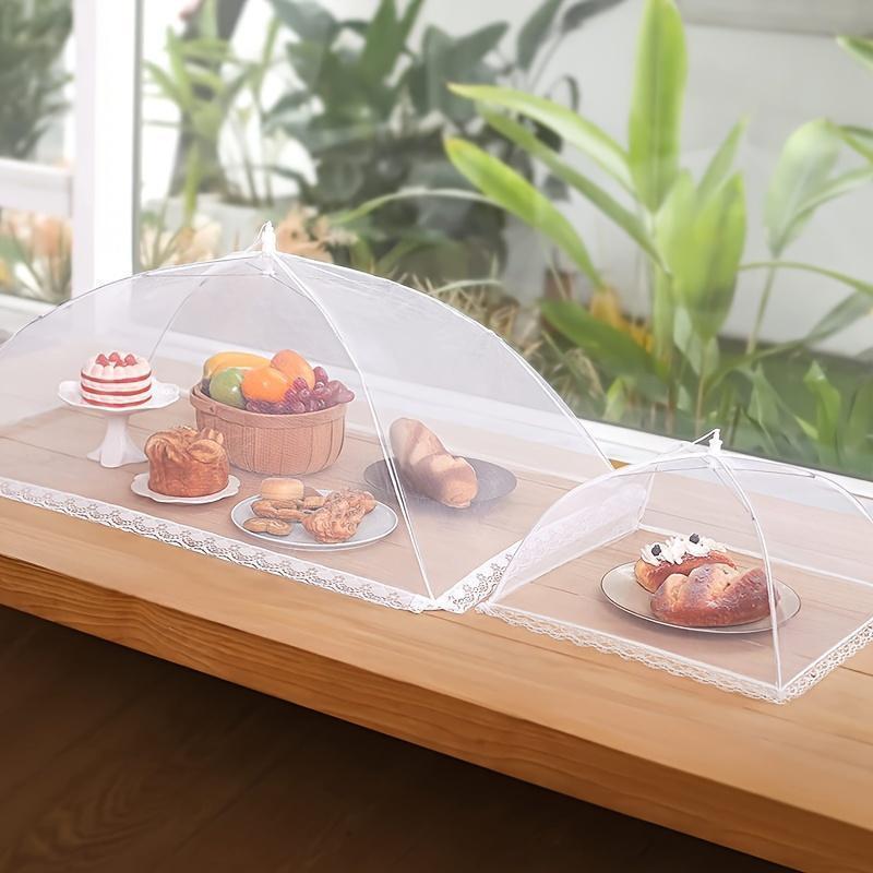 🚗 NUR HEUTE: 80 % RABATT ✨ 🧺  Hosday® Foldable Mesh Food Cover — Keep Bugs Out & Freshness In 🌿✨