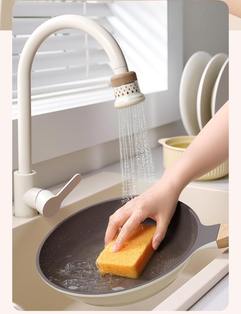 🚰 Hosday® Rotatable Multi-Layer Faucet Water Filter &amp; Splash Guard