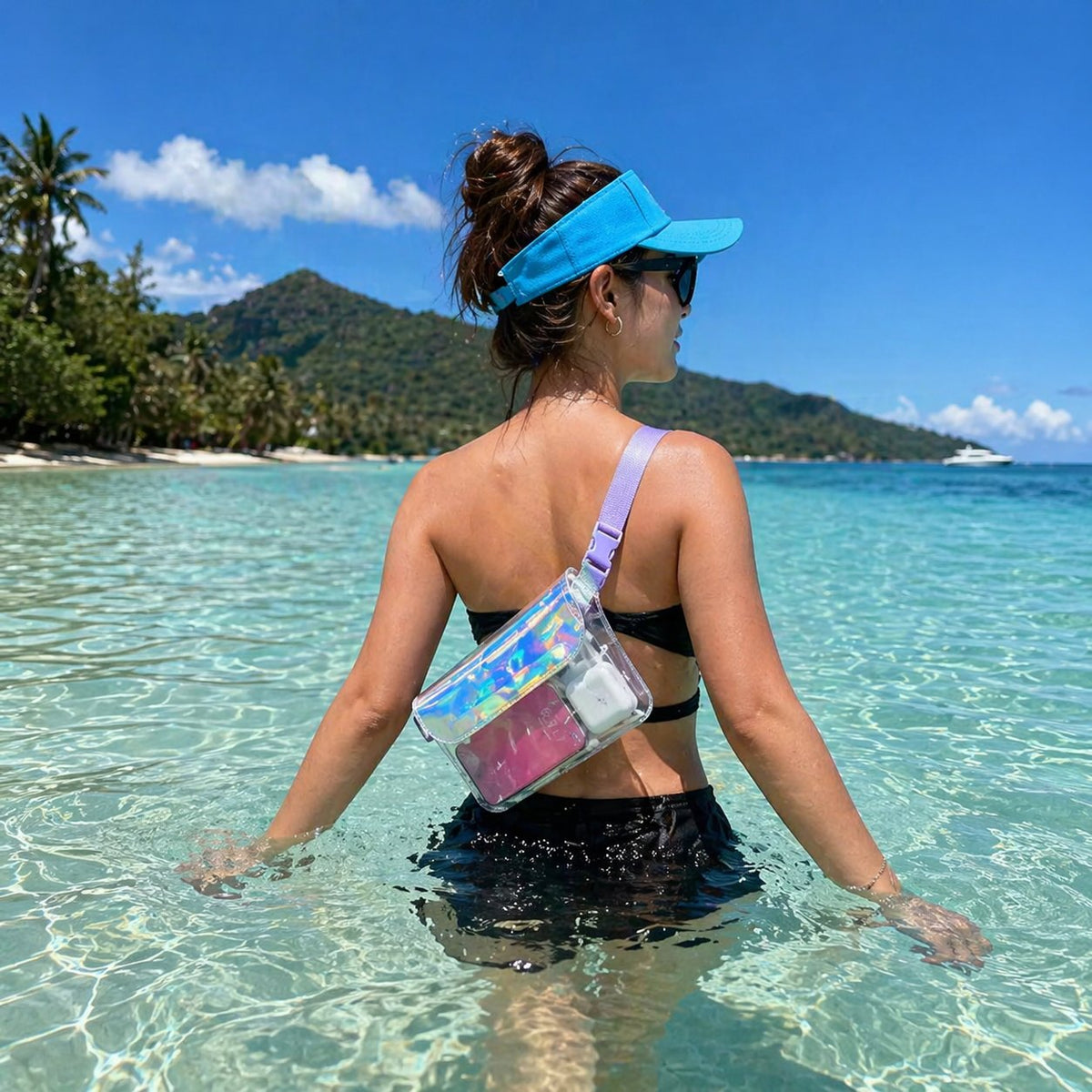🚗 NUR HEUTE: 75 % RABATT ✨🌊 Hosday® Clear Waterproof Fanny Pack 2-Pack –Secure, and Ready for All Your Water Activities