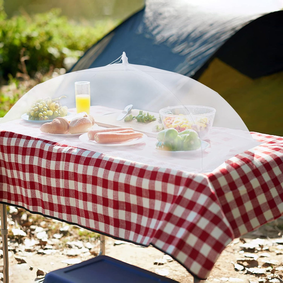🚗 NUR HEUTE: 80 % RABATT ✨ 🧺  Hosday® Foldable Mesh Food Cover — Keep Bugs Out & Freshness In 🌿✨