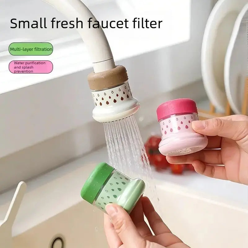 🚰 Hosday® Rotatable Multi-Layer Faucet Water Filter &amp; Splash Guard