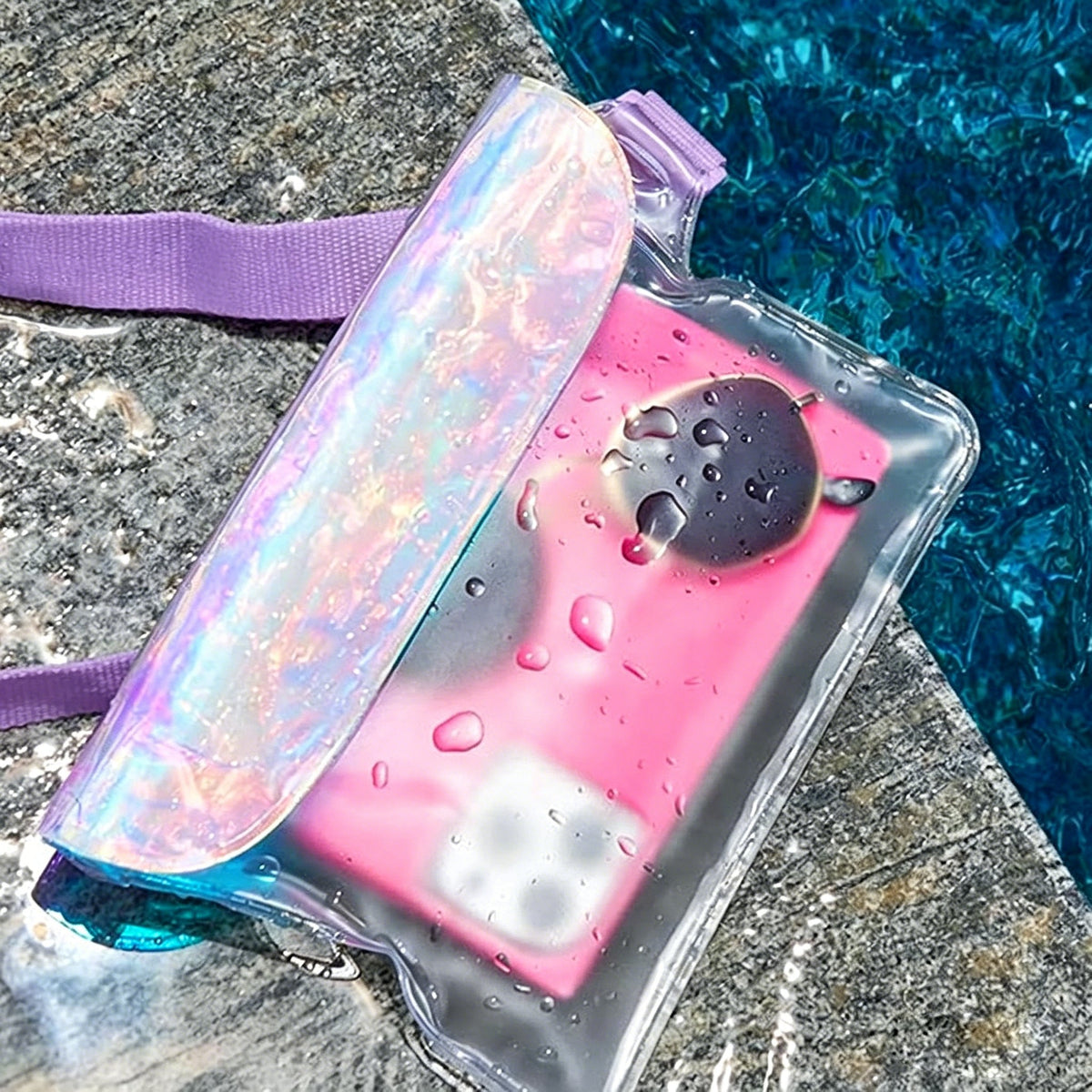 🚗 NUR HEUTE: 75 % RABATT ✨🌊 Hosday® Clear Waterproof Fanny Pack 2-Pack –Secure, and Ready for All Your Water Activities