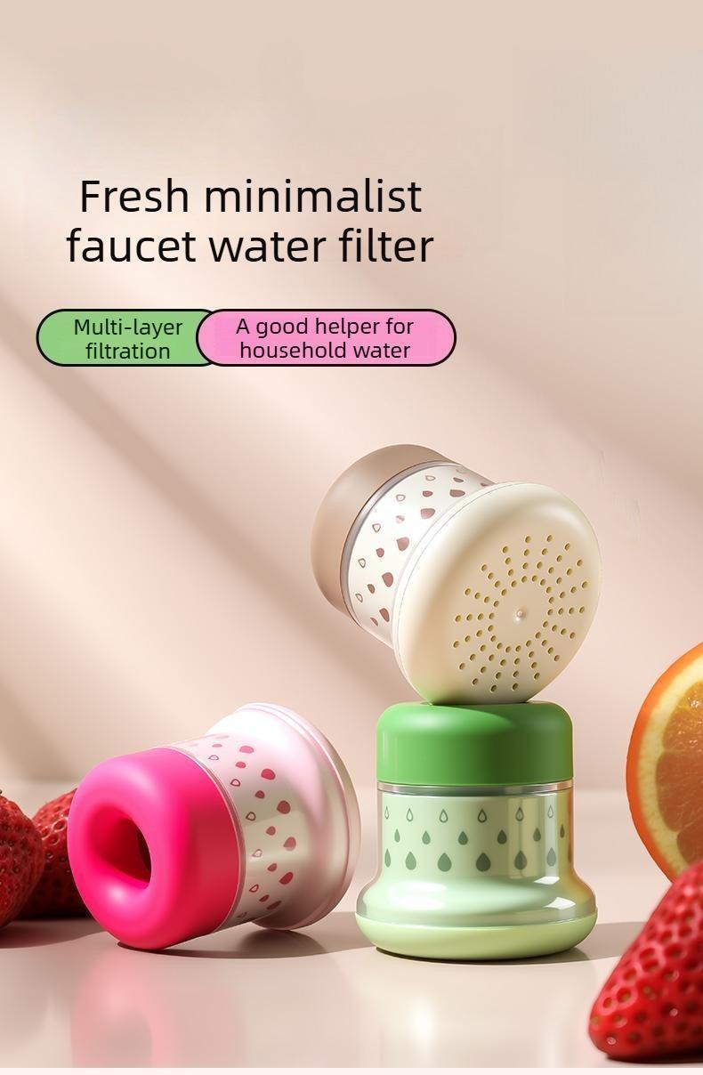 🚰 Hosday® Rotatable Multi-Layer Faucet Water Filter &amp; Splash Guard